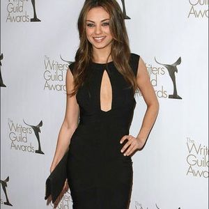 Herve Leger dress keyhole cutout bodycon black small authentic